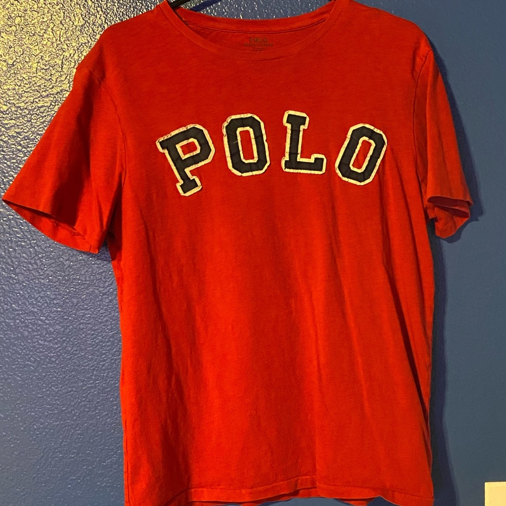 Polo Ralph Lauren Red Polo Logo T Shirt